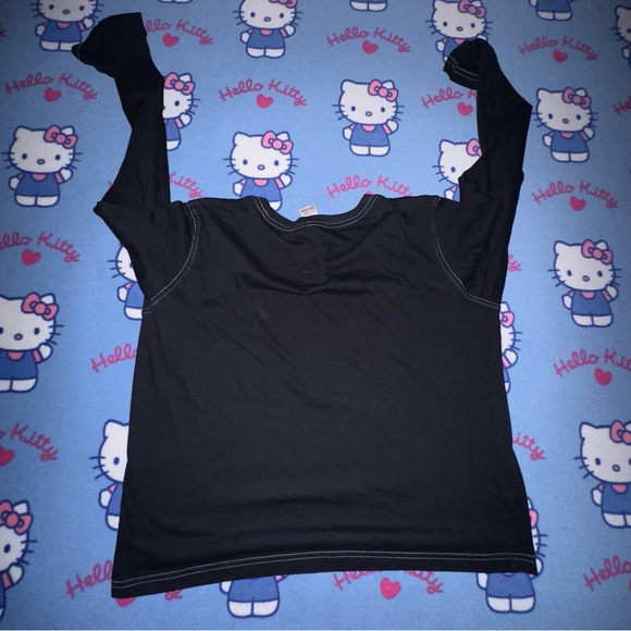 dkny logo basic longsleeve top - Picture 5 of 7